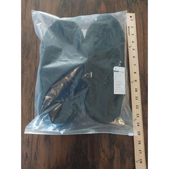 Nwt Men's Cozy Memory Foam Slippers Soft Slip On House Shoes Sz 45/46 or 11/12 - Picture 4 of 11